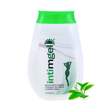 Herbavera - Żel do higieny intymnej z konopią i drzewem herbacianym, 250 ml