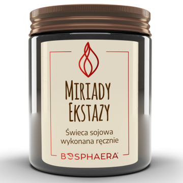 BOSPHAERA, świeca sojowa Miriady Ekstazy, 190 g