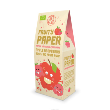 Diet-Food, bio papier owocowy jabłko z morelami, 25 g