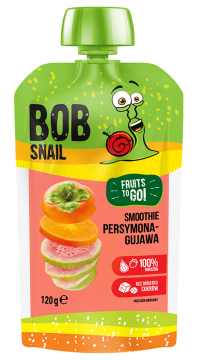 BOB SNAIL smoothie persymona guawa bez dodatku cukru, 120 g