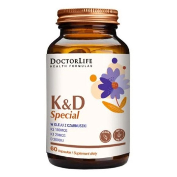DoctorLife - K i D Special w oleju z czarnuszki, 60 kapsułek