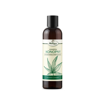 Herbapol, intensywnie nawilżający szampon konopny, 250 ml