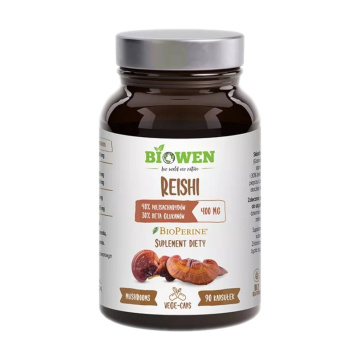 BIOWEN - Reishi 400 mg, 90 kapsułek
