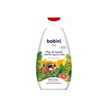 BOBINI FUN - płyn do kąpieli o zapachu cytrusowym, 500ml