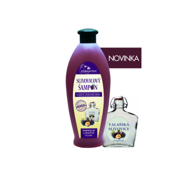 Herbavera - szampon z wołoską śliwowicą, 550 ml