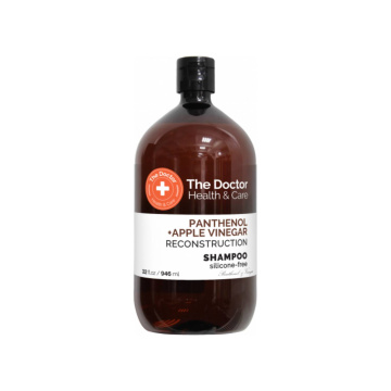 The Doctor Healh and Care - szampon do każdego rodzaju włosów, Ocet Jabłkowy i Pantenol, 946 ml