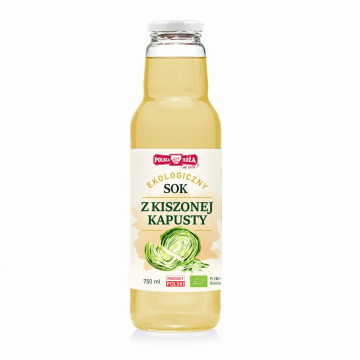POLSKA RÓŻA, sok z kiszonej kapusty eko, 750 ml