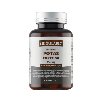 Singularis - Superior Potas Forte SR, wspiera układ nerwowy, 60 tabletek