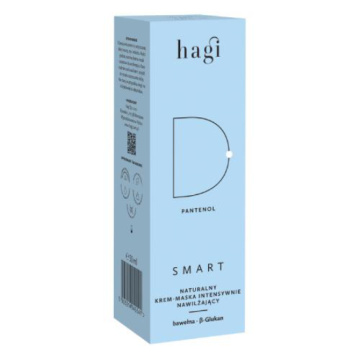 Hagi, SMART D, naturalny krem-maska intensywnie nawilżający D-pantenol, 50 ml