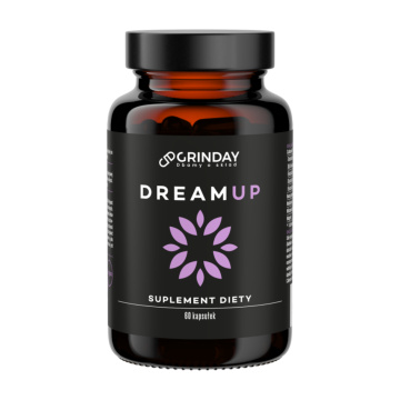 Grinday - Dream Up, pomaga w wyciszeniu i spokojnym zasypianiu, 60 kapsułek