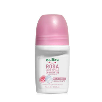 equilibra - różany dezodorant w kulce, 50 ml