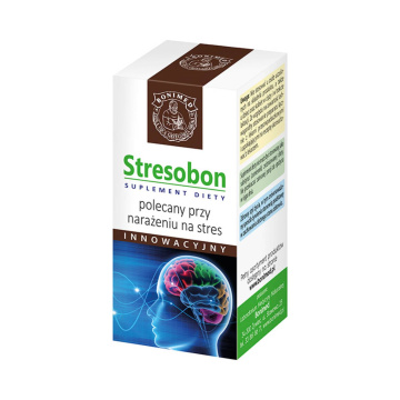 BONIMED - Stresobon, polecany przy narażeniu na stres, 60 kapsułek