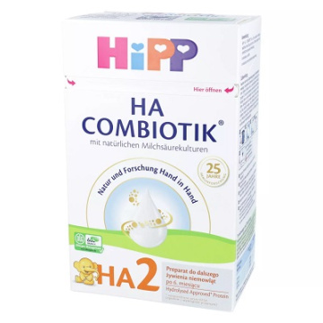 HIPP - HA 2 Combiotik, mleko po 6. miesiącu życia, 600 g
