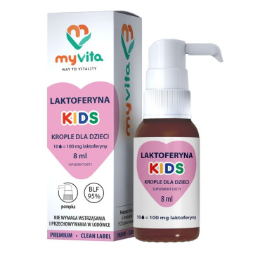 MyVita Laktoferyna Kids, 8 ml