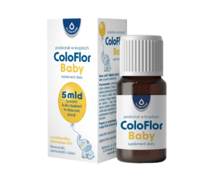 Coloflor Baby, krople, 5 ml