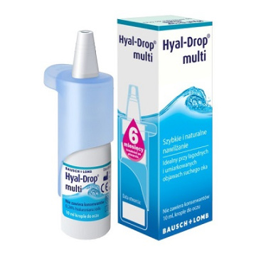 Hyal-Drop Multi krople do oczu, 10 ml