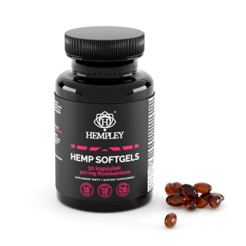 Hempley - Kapsułki z CBD 300 mg, 30 kapsułek