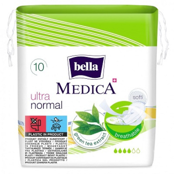 Bella Medica Ultra Normal, podpaski higieniczne, 10 sztuk