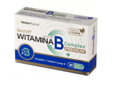 XeniVIT Witamina B Complex Premium, 30 kapsułek