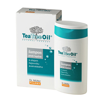 Dr. Muller Pharma - szampon przeciwłupieżowy Tea Tree Oil, 200ml