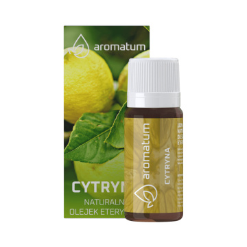 Aromatum, Cytrynowy naturalny olejek eteryczny, 12 ml