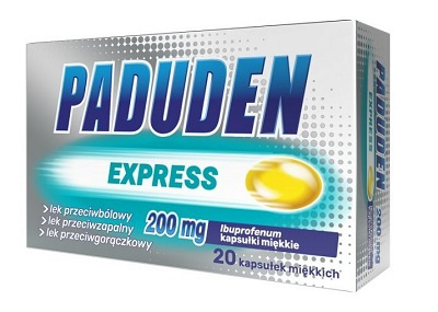 Paduden Express 200 mg, 20 kapsułek