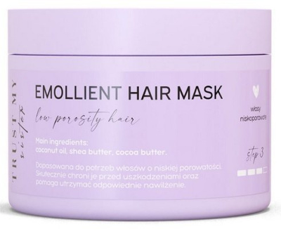 Nacomi Trust My Sister emolientowa maska do włosów niskoporowatych, 200 ml