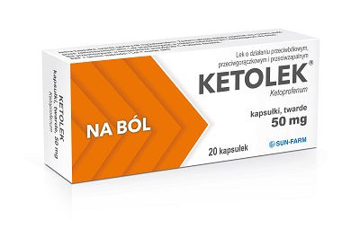 Ketolek 50 mg, 20 kapsułek