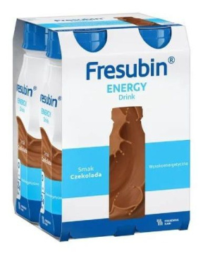 Fresubin Energy Drink, smak czekoladowy, 4 x 200ml