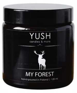 Yush, My forest, świeca sojowa, 120 ml