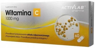 Activlab Pharma, witamina C 1000 mg, 60 kapsułek