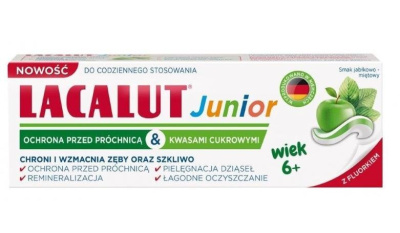 Lacalut Junior, pasta do zębów dla dzieci 6+, 55 ml