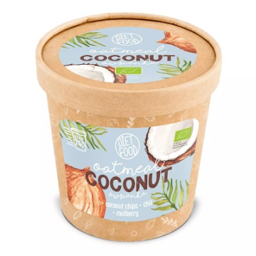 Diet-Food, owsianka kokosowa, w kubku, 70 g