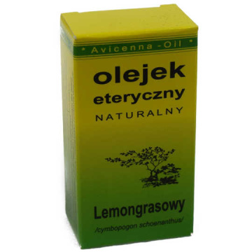 Avicenna, olejek eteryczny, naturalny, lemongrasowy, 7 ml
