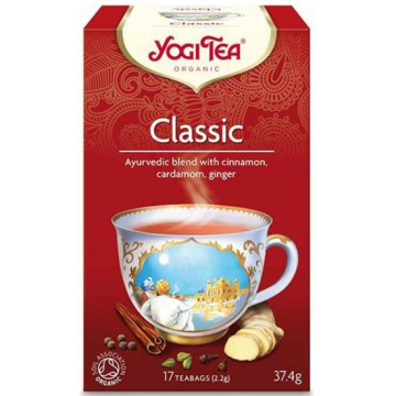 Yogi Tea, herbata klasyczna, 17 saszetek