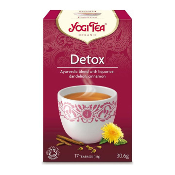 Yogi Tea, herbata Detox, 17 saszetek