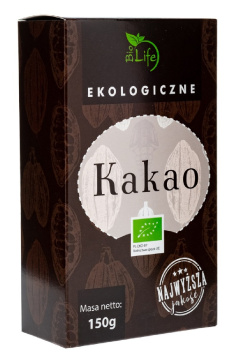 BIOLIFE kakao ekologiczne BIO, 150 g