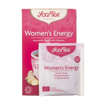 Yogi Tea, Women's Energy, herbatka dla kobiet, 17 saszetek
