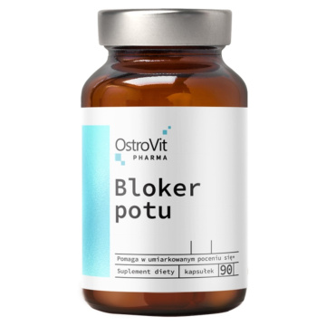 OSTROVIT Pharma - Bloker potu, 90 kapsułek