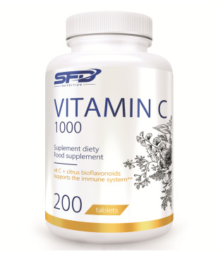 SFD - Vitamin C 1000, 200 tabletek