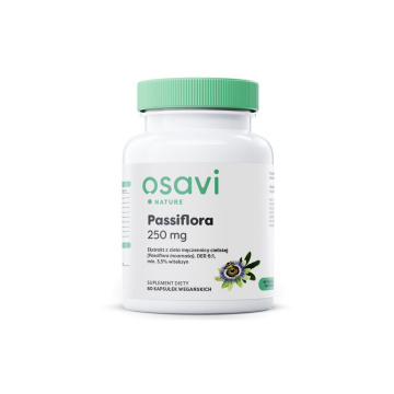 OSAVI, Passiflora 250 mg, 60 kapsułek
