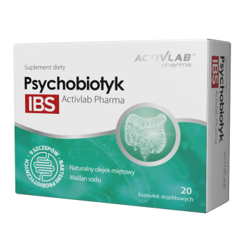 Activlab Pharma, Psychobiotyk IBS, 20 kapsułek