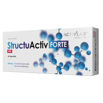 Activlab Pharma, StructuActiv Forte 600 mg, 60 kapsułek