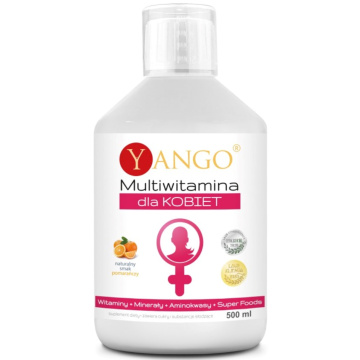 YANGO, multiwitamina dla kobiet, 500 ml