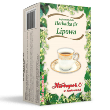 Herbapol Kraków, herbata fix Lipowa, 20 saszetek