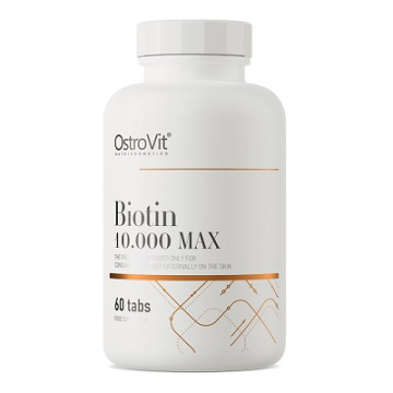 OSTROVIT - Biotin 10.000 MAX, 60 tabletek