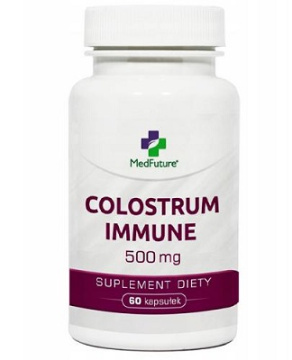 Colostrum Immune, siara bydlęca, 60 kapsułek (Medfuture)