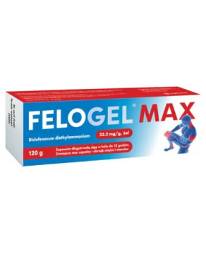 Felogel Max żel 23,2 mg/g, 120 g
