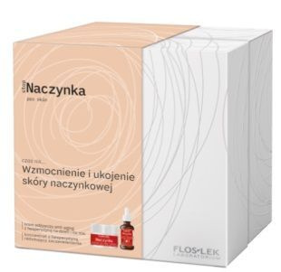 Flos-Lek Laboratorium, Stop Naczynka, krem odżywczy anti-aging, z hesperydyną, 50ml + koncentrat z hesperydyną redukujący zaczerwienienia, 30ml