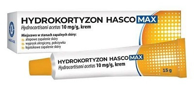 Hydrokortyzon Hasco Max krem 10 mg/g, 15 g